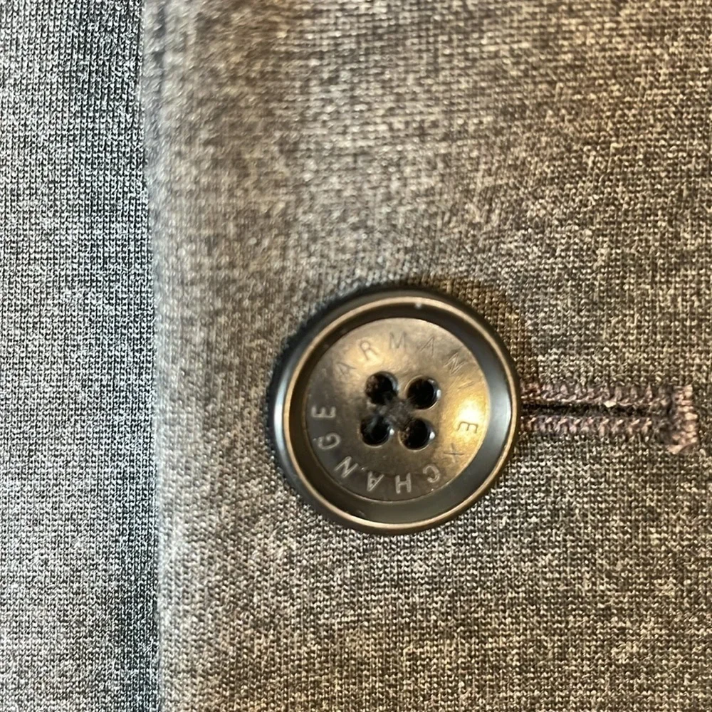 ARMANI EXCHANGE Grey Ponte Blazer. Men’s XL. NWT.